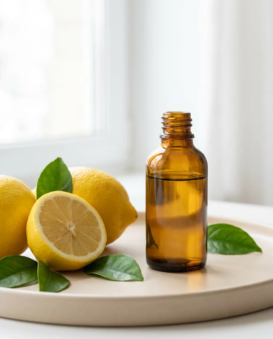 Lemon peel, the raw material for Egyptian lemon oil